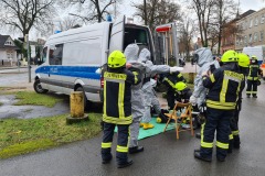 Verdächtige Postsendungen erforderten den Einsatz von Polizei, Feuerwehr, THW  und Rettungsdienst.
