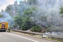 Situation bei Eintreffen der Feuerwehr.