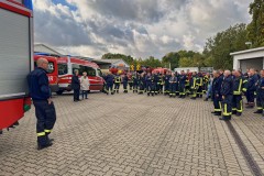 Abschlussbesprechung mit Firmeninhaber und CEO Wolfgang Reichelt.