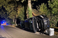 Der verunfallte PKW.