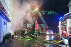 Einsatzkräfte vor Ort.