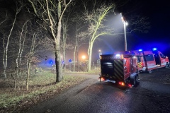 Einsatz der Netzersatzanlage zum Ausleuchten der Einsatzstelle