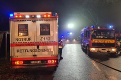 Fahrzeuge an der Einsatzstelle