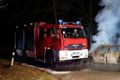 Auch die Ortsfeuerwehr Walsrode war vor Ort.