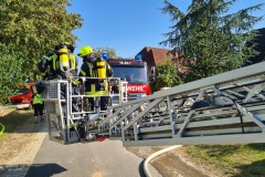 Auch Atemschutz wurde eingesetzt.