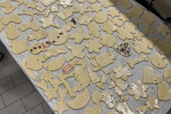 Die Plätzchen sind mit viel Liebe zum Detail dekoriert worden. 
