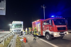 Einsatzkräfte vor Ort.