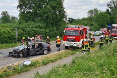 Verkehrsunfall, B 215, Stedebergen.