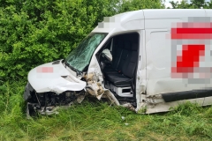 Verkehrsunfall, B 215, Stedebergen.