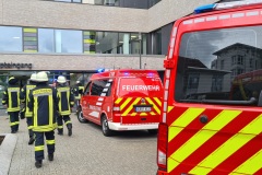 Einsatzkräfte vor Ort.