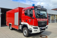 Der neue Gerätewagen Logistik (Hygiene) der Stadtfeuerwehr Verden.