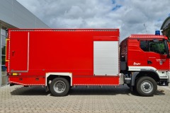 Der neue Gerätewagen Logistik (Hygiene) der Stadtfeuerwehr Verden.
