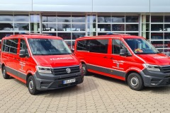Die beiden neuen MTW der Ortsfeuerwehr Verden.