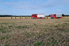 Mit dem Scharnhorster LF10 ist das Pump and Roll Verfahren geübt wurden. 