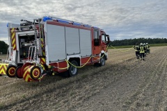 Mit dem Scharnhorster LF10 ist das Pump and Roll Verfahren geübt wurden. 