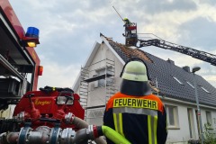 Dachstuhlbrand in Dörverden.