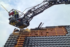 Dachstuhlbrand in Dörverden.