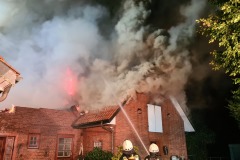 Gebäudebrand in Oiste