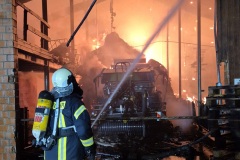 Gebäudebrand in der Gemeinde Dörverden.