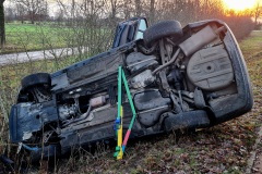 Verkehrsunfall in Wahnebergen.
