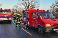 Verkehrsunfall in Wahnebergen.