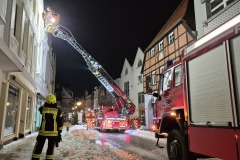 Einsatzstelle Große Straße.
