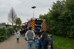 Themenwoche Feuerwehr in der Kita Hönisch.