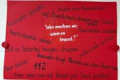 Themenwoche Feuerwehr in der Kita Hönisch.