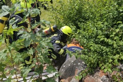 Rettung einer vermissten Person.