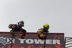 Verdener Feuerwehrmann Torben Voigt bei den Deutschen Meisterschaften FirteFit in Kassel. (Bild: Frauke Müller)