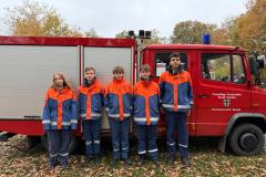 Fünf Jugendliche aus Eissel haben erfolgreich die Jugendflamme der Stufe 2 bestanden. 