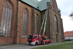 Stellprobe am Verdener Dom.