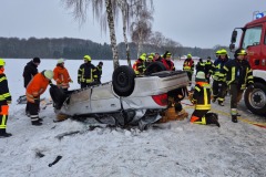 Verkehrsunfall in Süderwalsede im LK Rotenburg.