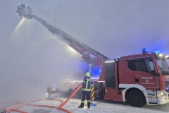 Drehleitereinsatz in Eitzendorf.