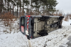 Verkehrsunfall auf der BAB 27.