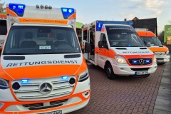 Rettungsdienst vor Ort.