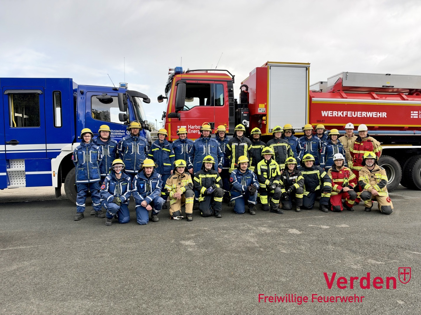 Gemeinsames Gruppenfoto zum Abschluss.