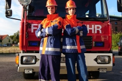 Mit einem Jugendfeuerwehr-Kombi sind unsere Nachwuchskräfte ausgestattet.