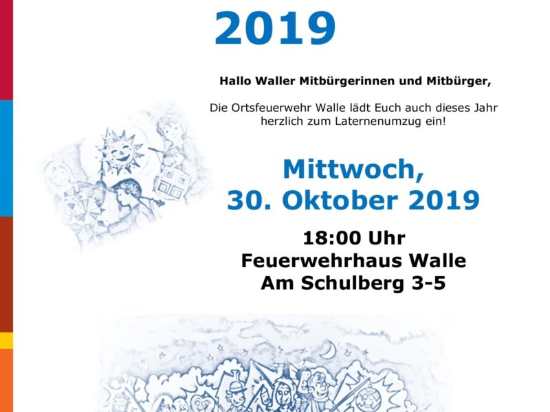 Laternelaufen 2019 Walle
