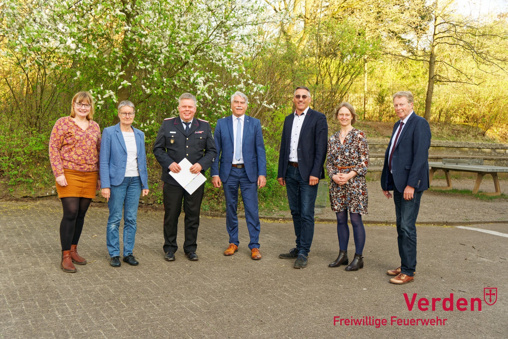 30 Jahre Im Ehrenbeamtenverh ltnis Ehrung F r Stadtbrandmeister Peter